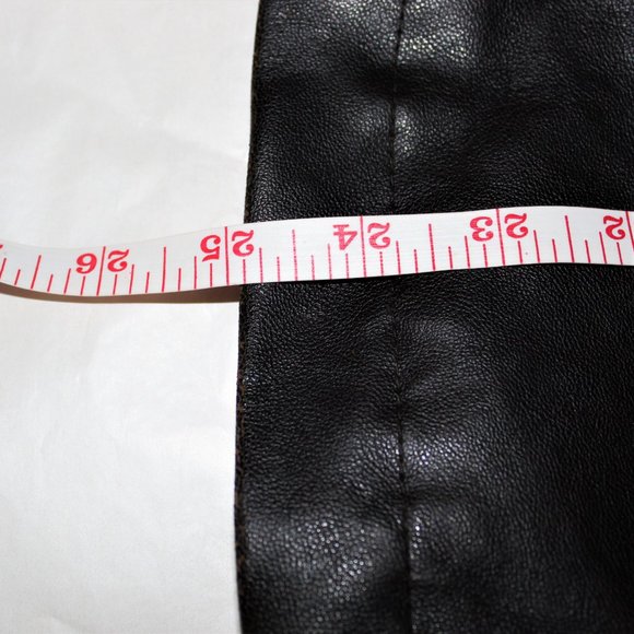 RVT faux brown distressed leather jacket - Picture 7 of 8